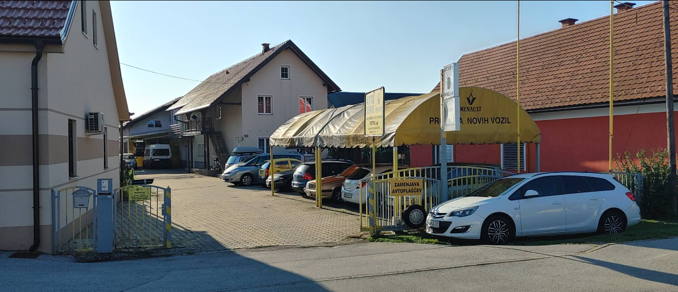 Avtoservis v Limbušu pri Mariboru.